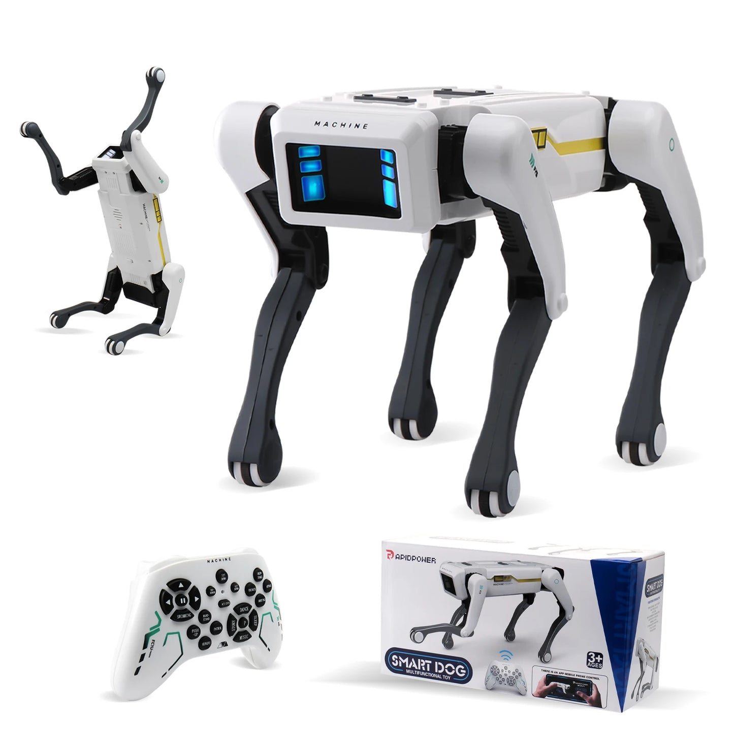 Smart RoboDog X1 – Interaktiver Lern-Hund mit Sprach- & App-Steuerung