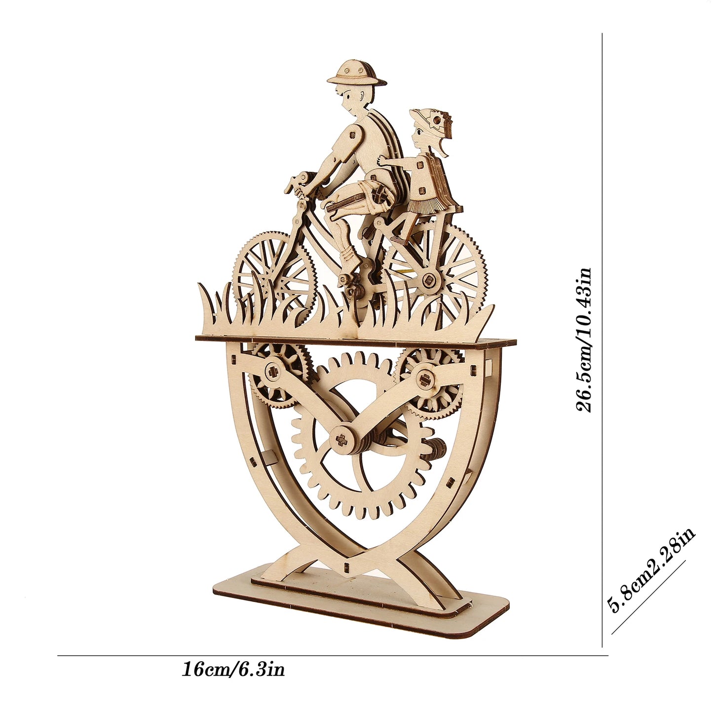 Präzisions-Holzmodell – Mechanischer 3D Bausatz