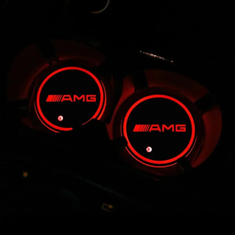 Ezstyle LED Cup Holder Light – 7 Farben für Mercedes-Benz Fahrzeuge