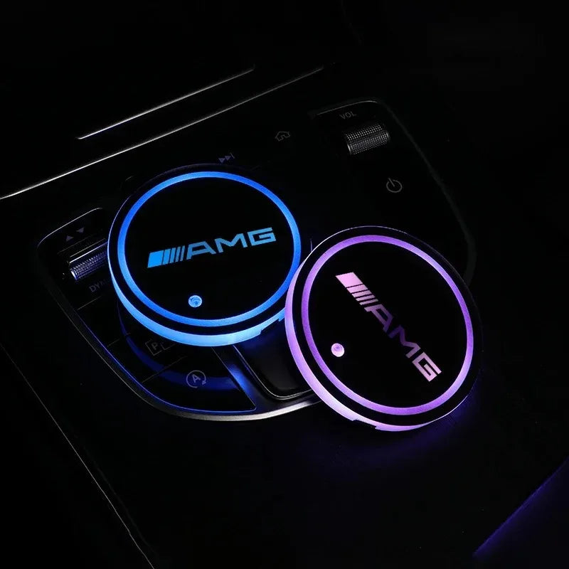 Ezstyle LED Cup Holder Light – 7 Farben für Mercedes-Benz Fahrzeuge