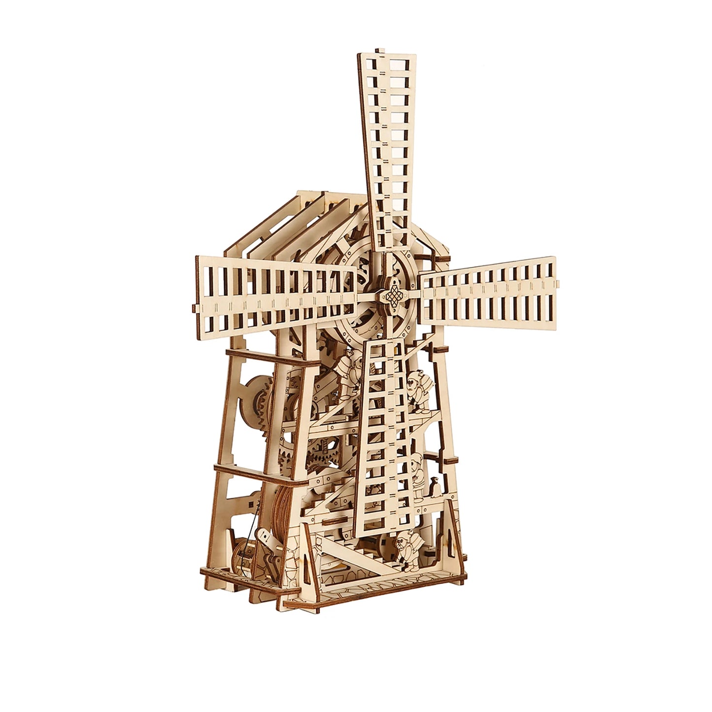 Präzisions-Holzmodell – Mechanischer 3D Bausatz