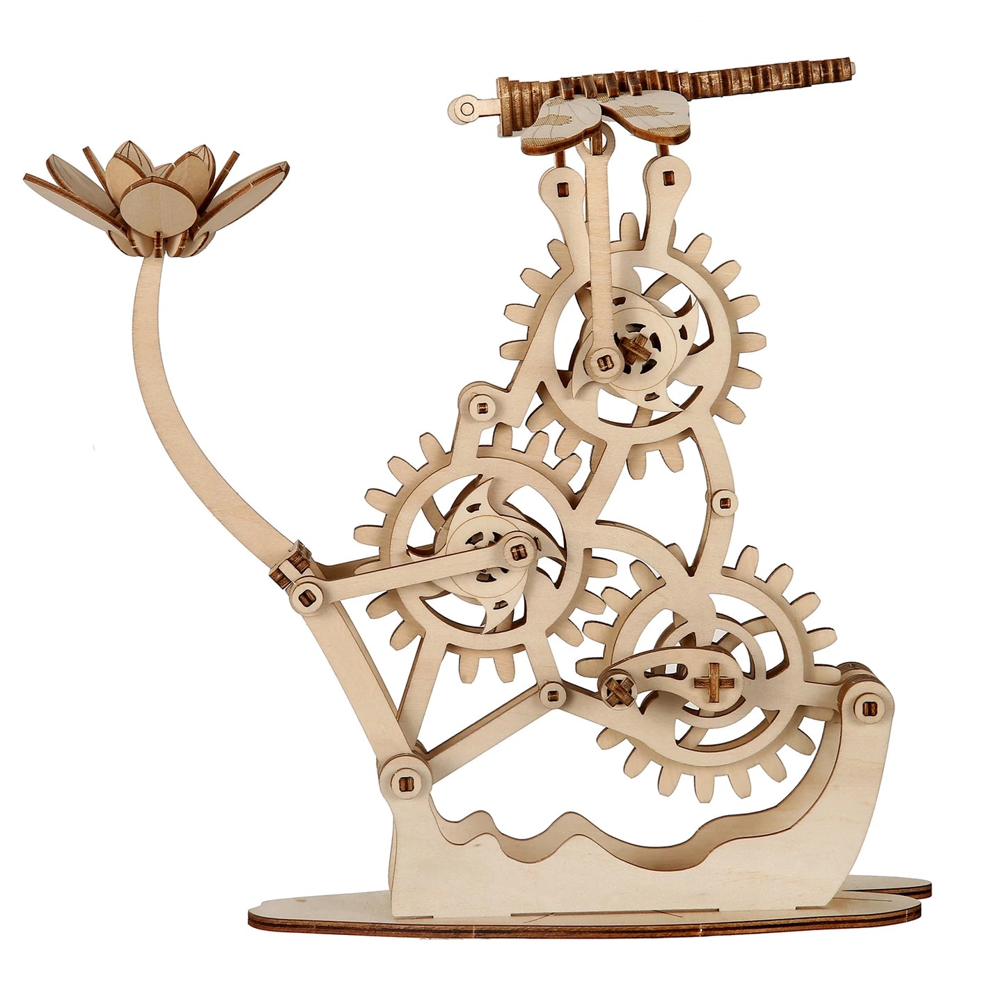 Präzisions-Holzmodell – Mechanischer 3D Bausatz