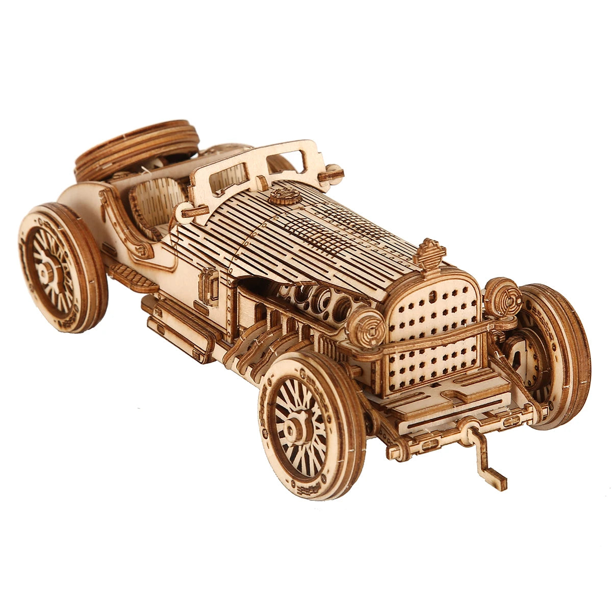 Präzisions-Holzmodell – Mechanischer 3D Bausatz