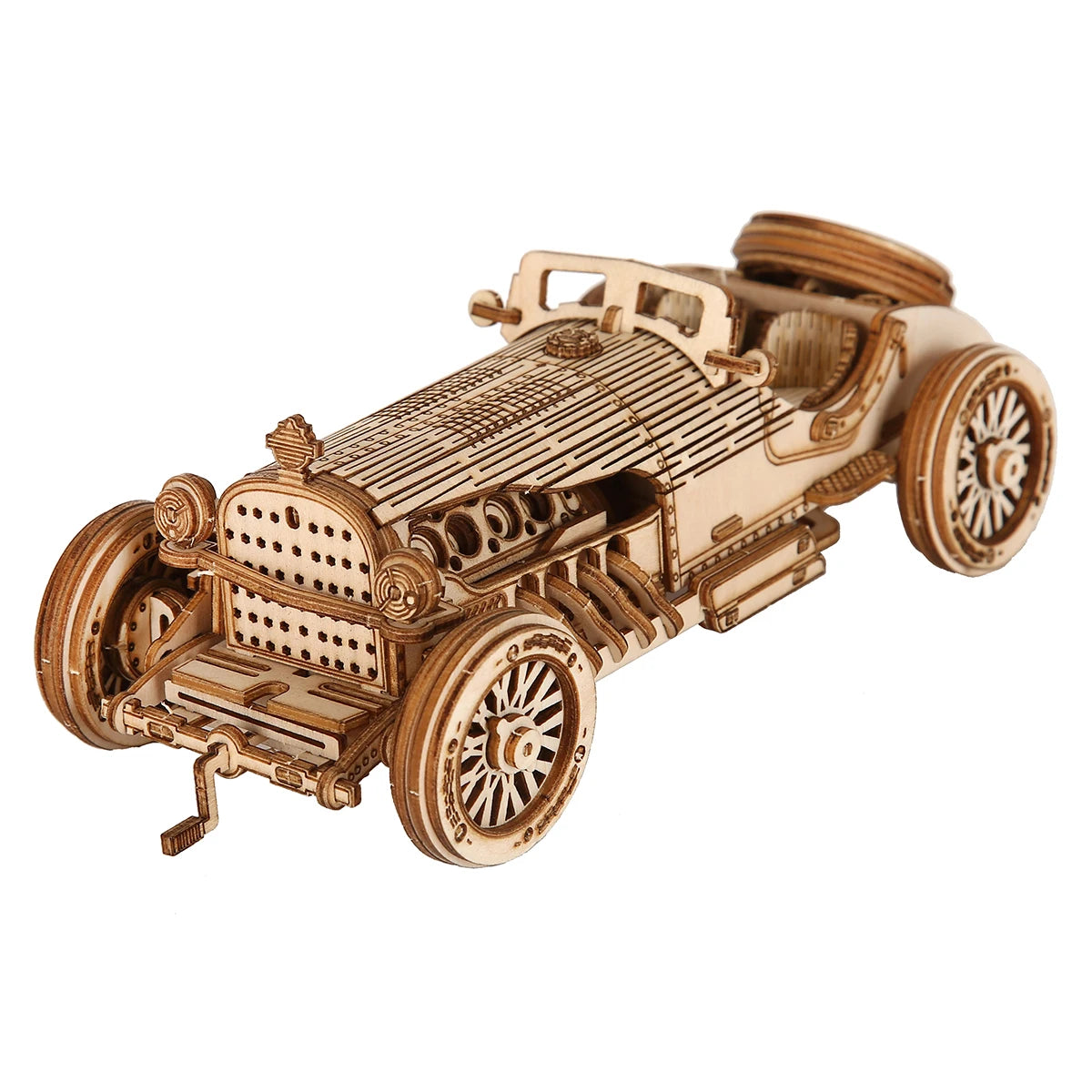 Präzisions-Holzmodell – Mechanischer 3D Bausatz
