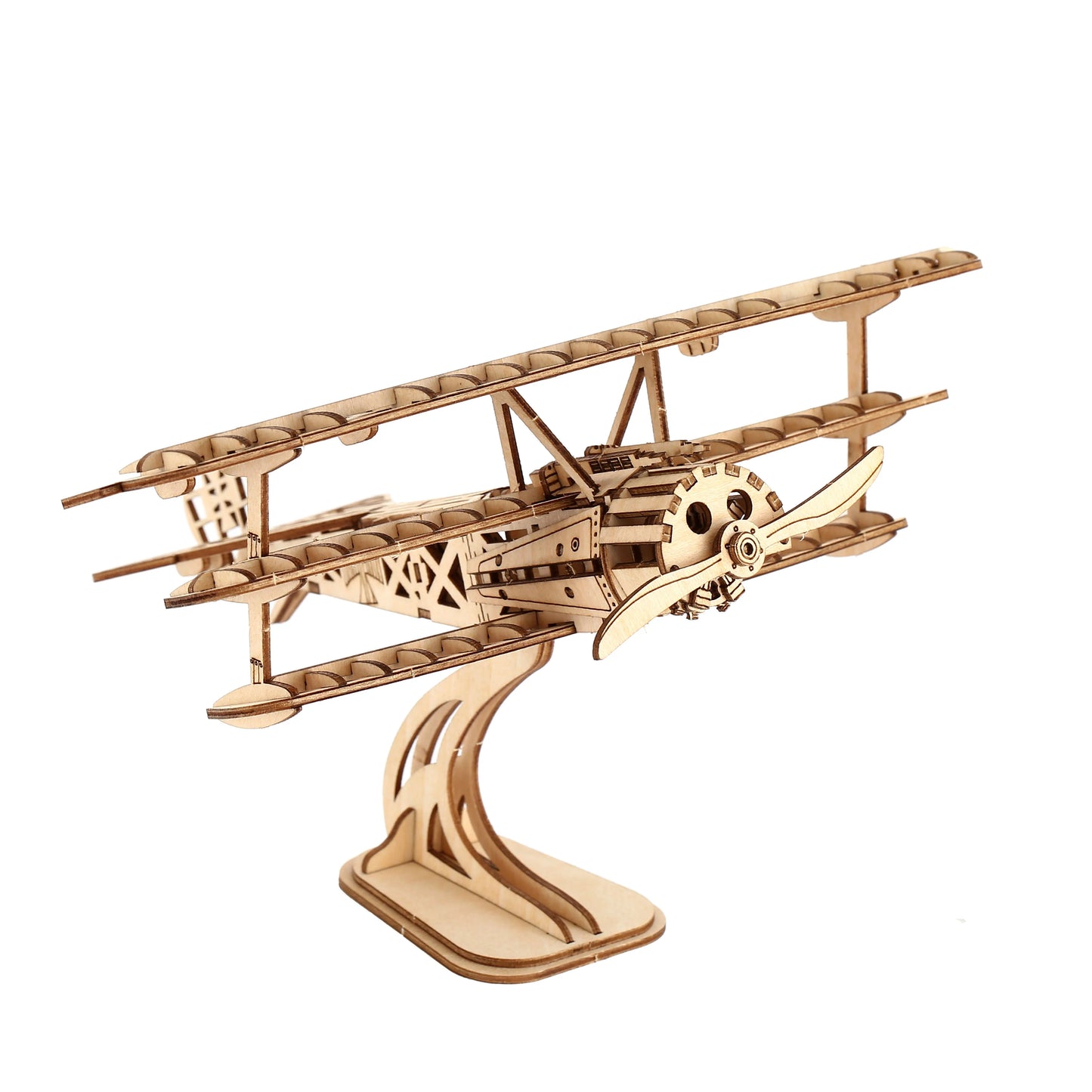Präzisions-Holzmodell – Mechanischer 3D Bausatz