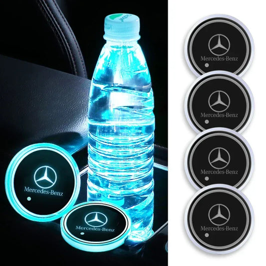 Ezstyle LED Cup Holder Light – 7 Farben für Mercedes-Benz Fahrzeuge